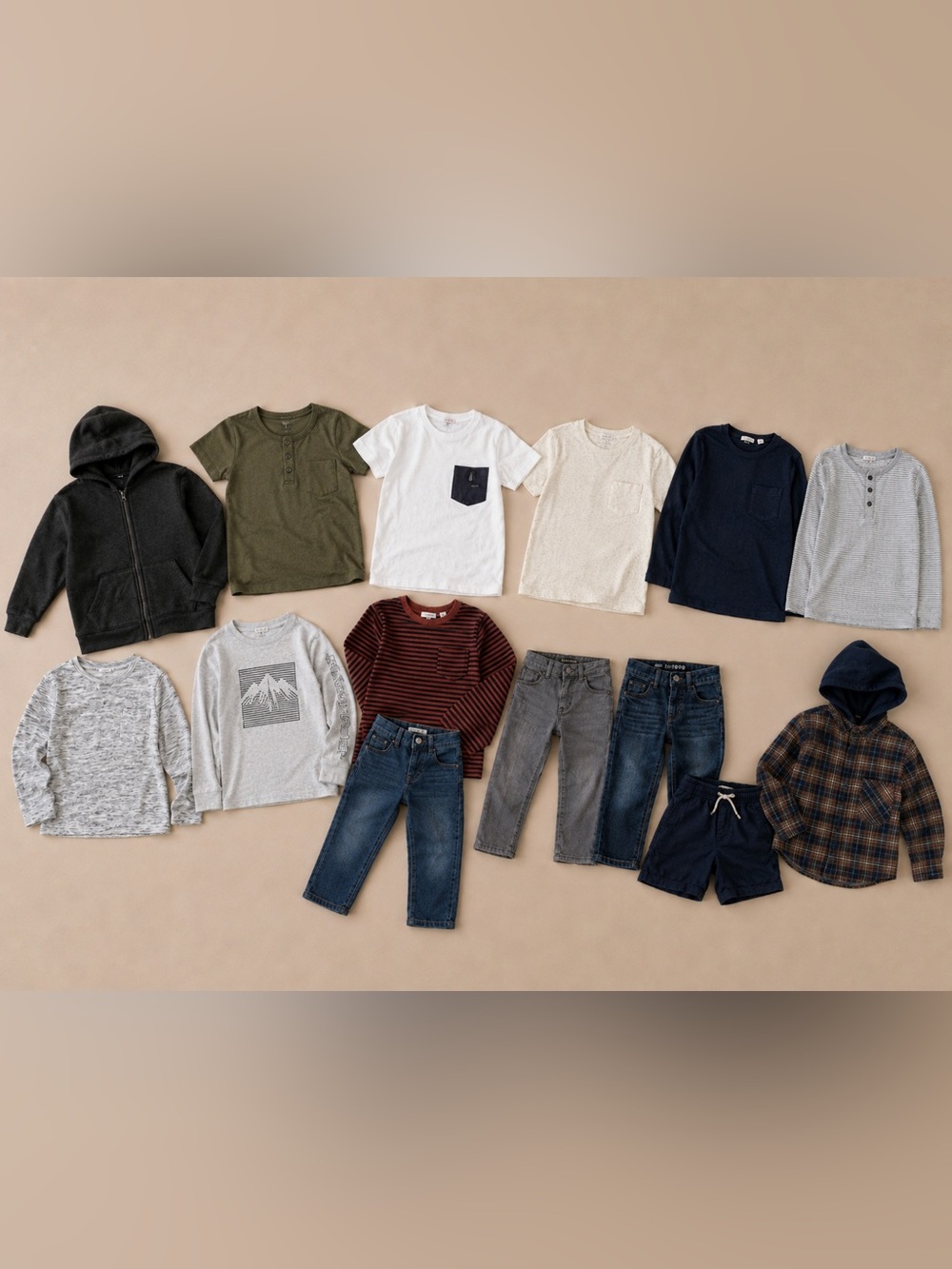 Zara Boys 2T 2-3Y Capsule Wardrobe Bundle Jeans Tops Hoodie Pants